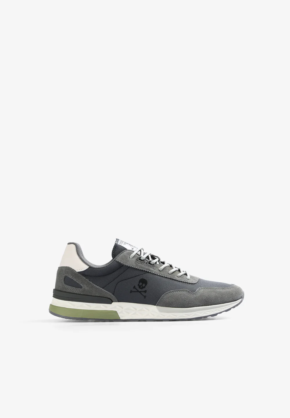 Sneakers calavera lateral