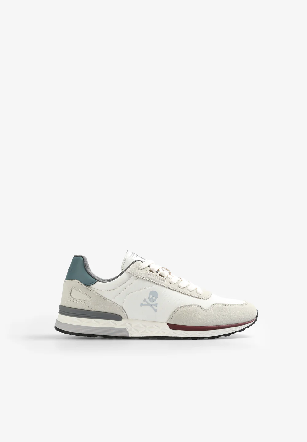 Sneakers calavera lateral