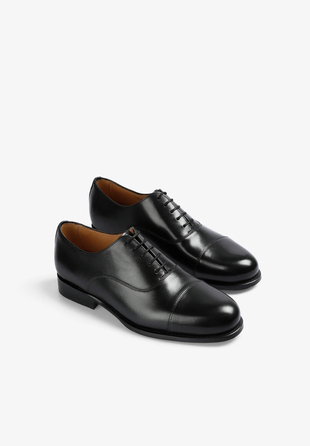 Zapatos Oxford piel napa vista lateral